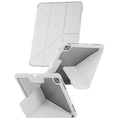 2. Care by PanzerGlass Y-Fold-Hülle für iPad Air 13" 2024 / 2025 - Hellgrau