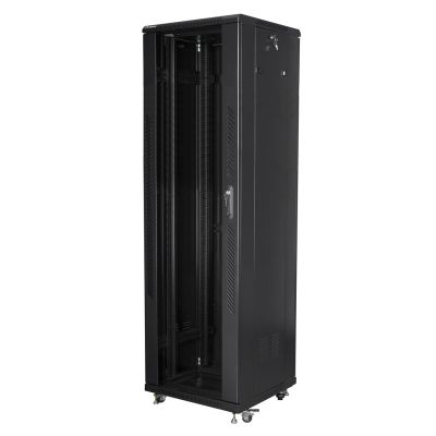 Lanberg FF01-6642-12B 42U Rack, freistehend, schwarz