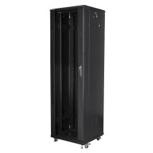 Lanberg FF01-6642-12B 42U Rack, freistehend, schwarz