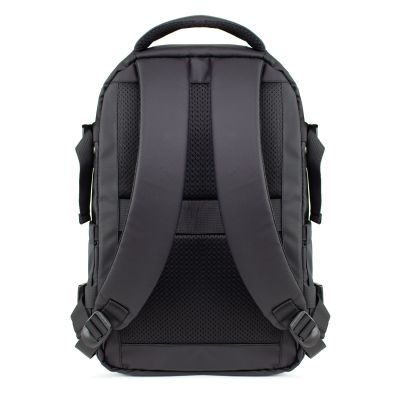 29. Wozinsky WPW-20L Reiserucksack mit Laptopfach, 40 x 20 x 25 cm, für Gepäckaufbewahrung – Schwarz