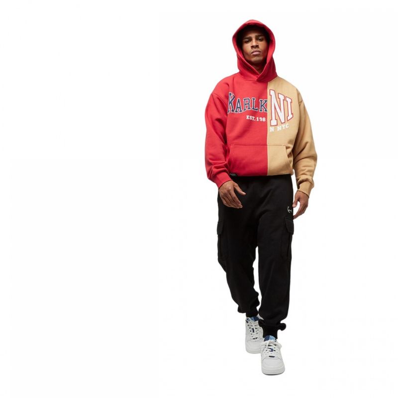 3. Karl Kani Woven Retro Split Os Hoodie M 6021762