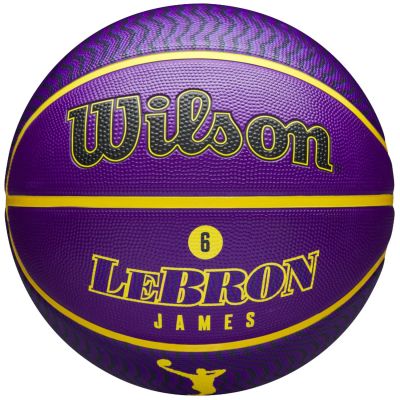 Wilson NBA Player Icon LeBron James Outdoor-Ball WZ4027601XB