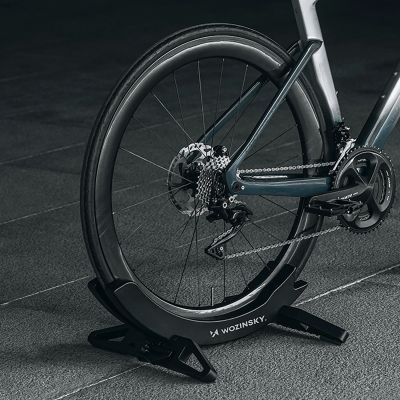 12. Wozinsky WSR-02 Fahrradständer, stabil, für Fahrradräder - schwarz