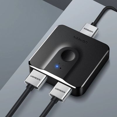 20. Ugreen Switch HDMI-Splitter-Switch - 2x HDMI 4K 60Hz schwarz (CM217)