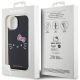 8. Hello Kitty IML Kitty Face Hülle für iPhone 15 – Schwarz