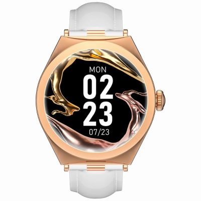 2. Smartwatch Gravity Roségold Weiß GT25-5