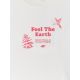 6. Damen-T-Shirt mit Aufdruck, regulär, Größe 4F 4FRSS26TTSHF3704-11S