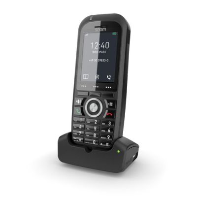 6. Snom M70 DECT-Telefonhörer mit Anrufernamen- und ID-Anzeige, Schwarz