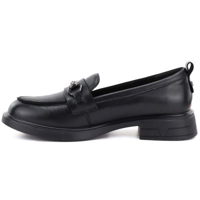 8. Damen-Lederslipper, schwarz, Vinceza 133115