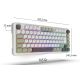 2. Inca IKG-455 Gaming-Tastatur USB + RF Wireless + Bluetooth QWERTY Deutsch Weiß