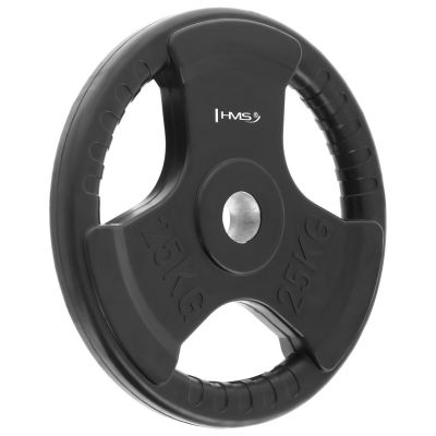 4. OLYMPISCHE GUMMIERTE PLATTE 25 KG HMS TOK25