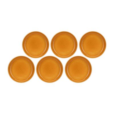 ROSE&TULIPANI ARPEGGIO 6er-Set Suppenteller 21 cm, orange