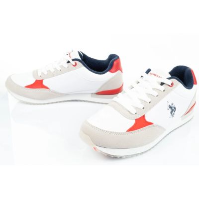 28. US Polo ASSN. M UP21M48062-WHI-RED01 Sportschuhe