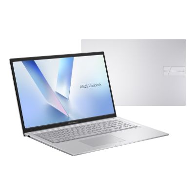 5. ASUS Vivobook 17 X1704MA-AU038, Intel Core i7-350, 17,3" FHD IPS-Display (60 Hz, 250 Nits), 16 GB DDR5 SSD, Intel Grafik, WLAN + Bluetooth, 720p-Kamera, 50 Wh Akku, NoOS, Cool Silver