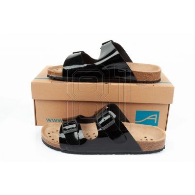11. Abeba Sandalen Schwarz W 8088 Arbeits-Flip-Flops