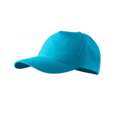 Unisex-Cap 5P (türkis)