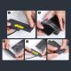 7. Baseus AquaGlide BS-PC029 Gehäuse wasserdicht IPX8 mit Slide Lock System – schwarz