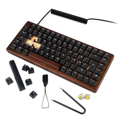 6. Sharkoon Skiller SGK50S3 Holz-Gaming-Tastatur
