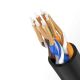 11. Ugreen Kabel Internet Netzwerkkabel Ethernet Patchkabel RJ45 Cat 6A UTP 1000Mbps 5m schwarz (70654)