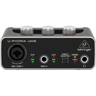 6. Behringer UM2 - USB-Audio-Interface