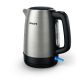 Philips Daily Collection Wasserkocher aus Metall, 1,7 l – mit Federdeckel und Füllstandsanzeige