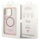 8. Guess GUHMP14XHTCMP iPhone 14 Pro Max 6,7" rosa/rosa Hartschale Gold Outline Translucent MagSafe