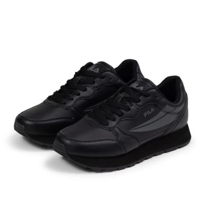 7. Fila Hypert Damen Sportschuhe Sneakers modisch bequem leicht Schwarz