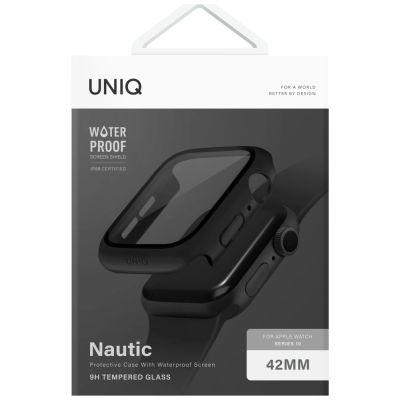 7. Uniq Nautic Case für Apple Watch 42 mm – Schwarz