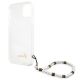 7. Guess GUHCP13SKPSWH iPhone 13 mini 5.4" Transparente Hardcase White Pearl