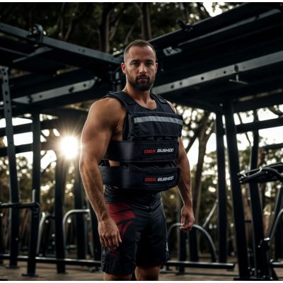 7. Gewichtstrainingsweste, 24 Einsätze (leer)