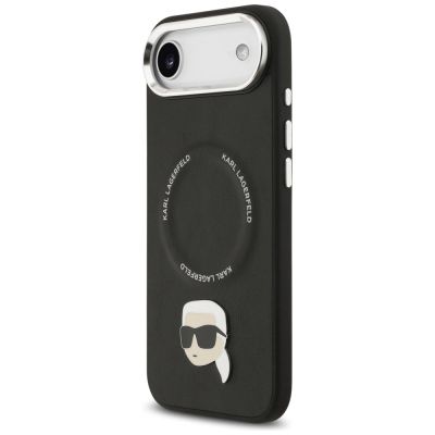 2. Karl Lagerfeld Karl Pin MagSafe Hülle für iPhone Air – Schwarz