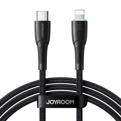 4. Joyroom Starry Series SA32-CL3 30 W USB-C/ Lightning -Kabel 1 m – schwarz