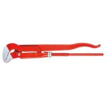 Knipex 83 30 015 Rohrzange, rot, Edelstahl, 6 cm, schwedische Ausführung, Chrom-Vanadium-Stahl