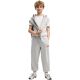 5. Puma ESS Logo Lab Relaxed Kinderhose grau 694675 63