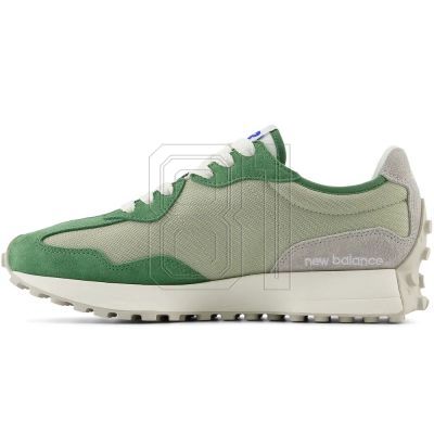 3. New Balance 327 Wildleder-Sneaker in Grün für Herren/Damen (U327CE)