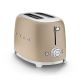 6. Smeg TSF01CHMEU Toaster 6 2 Fächer 950 W Champagner