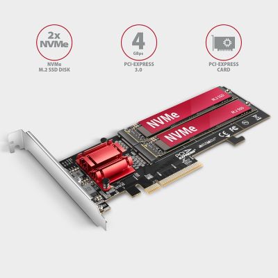 2. Axagon PCEM2-ND M.2 interner Adapter
