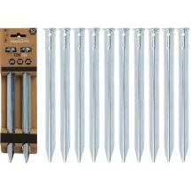 Zeltnägel 23 cm Set 10 Stück Metall Redcliffs
