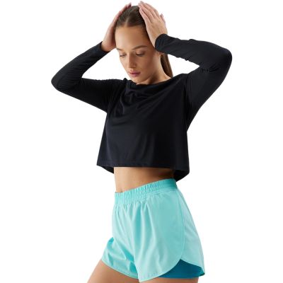 14. Langarm-T-Shirt 4F F218 W 4FWSS24TFLOF218 20S