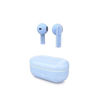 Energy Sistem Senshi Eco True Wireless Stereo (TWS) In-Ear-Headset für Anrufe/Musik/Sport/Alltag, Bluetooth, Hellblau