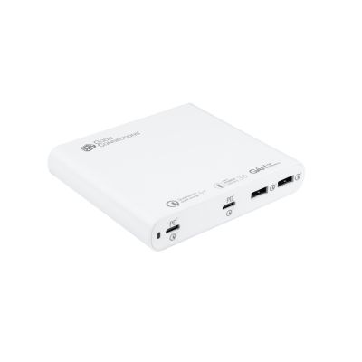 Alcasa PCA-D001W Universelles Handy-Ladegerät Weiß Schnellladefunktion (intern)