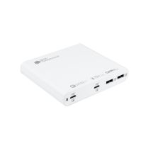 Alcasa PCA-D001W Universelles Handy-Ladegerät Weiß Schnellladefunktion (intern)