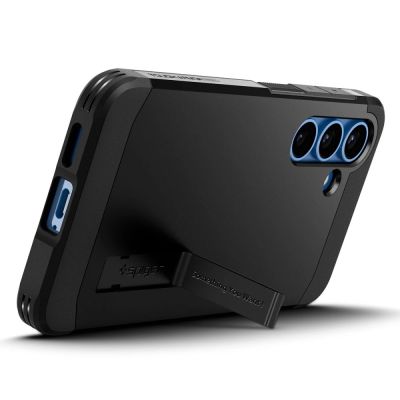 16. Spigen Tough Armor MagSafe Hülle für Samsung Galaxy S25 – Schwarz