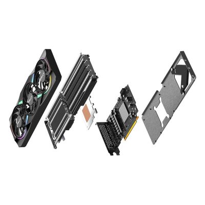 4. Grafikkarte PNY GeForce RTX 5070 12GB ARGB OC 3-Lüfter