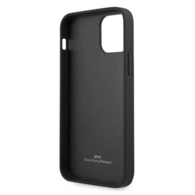 7. BMW Leather Curve Perforate Case für iPhone 12 / iPhone 12 Pro – Schwarz