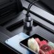 5. Ugreen Auto Schnellladegerät 2x USB 36W Quick Charge SCP FCP AFC grau (CD213 10144)