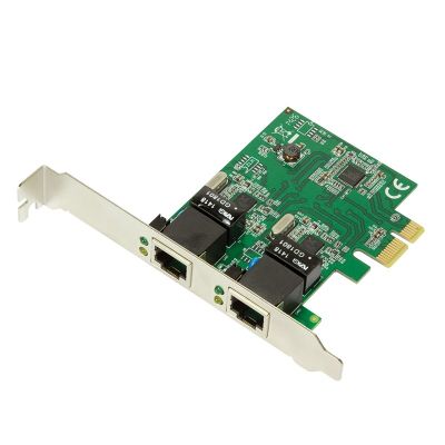 3. Logilink PC0075, 2-Port Gigabit PCI Express Netzwerkkarte Logilink 2 x Gigabit LAN (RJ 45) PCIe