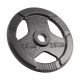 Olympische Gewichtsscheibe aus Gusseisen, 25 kg, 51-mm-Loch, Scheibe mit Griffen, REBEL ACTIVE