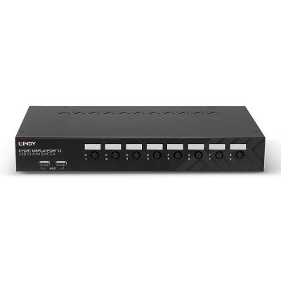 4. Lindy 39540 KVM-Switch Rack-Montageoptionen Schwarz