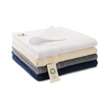 Großes Unisex-Bio-Handtuch (GOTS) (Weiß)